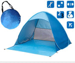 Sun protection automatically set up a beach tent - Panther Outdoor Equipment