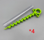 Tent nailed spiral horn plastic nail - Panther Outdoor Equipment