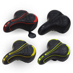 Mountain Bike Saddle Cycling Extra Big Wide Comfortable Cushion Cycling Bike Spring Seat - Panther Outdoor Equipment