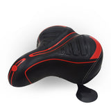 Mountain Bike Saddle Cycling Extra Big Wide Comfortable Cushion Cycling Bike Spring Seat - Panther Outdoor Equipment