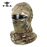 FMA TMC Hunting Accessories Tactical Camouflage Head Cover Airsoft Mask Sunscreen Dust-proof Full-wrapped Headscarf Free Ship - Panther Outdoor Equipment