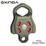 XINDA Professional Single Pulley Gear in ball bearing Mountaineering Rock Climbing Zipline Traverse-solving Carriage pulley - Panther Outdoor Equipment