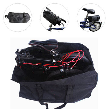 14-20inch Folding Bike Bag Sun UV Dust Wind Proof Bicycle Cover Bag Mountain Holder Bag for Dahon - Panther Outdoor Equipment