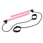 Yoga Pilates Bar Resistance Bands Adjustable Home Sport Fitness Exercise Stick - Panther Outdoor Equipment